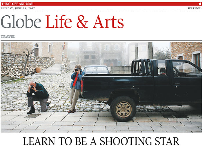 Greece Photo Workshops on The Globe and Mail